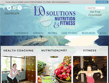 Tablet Screenshot of lo-solutions.com